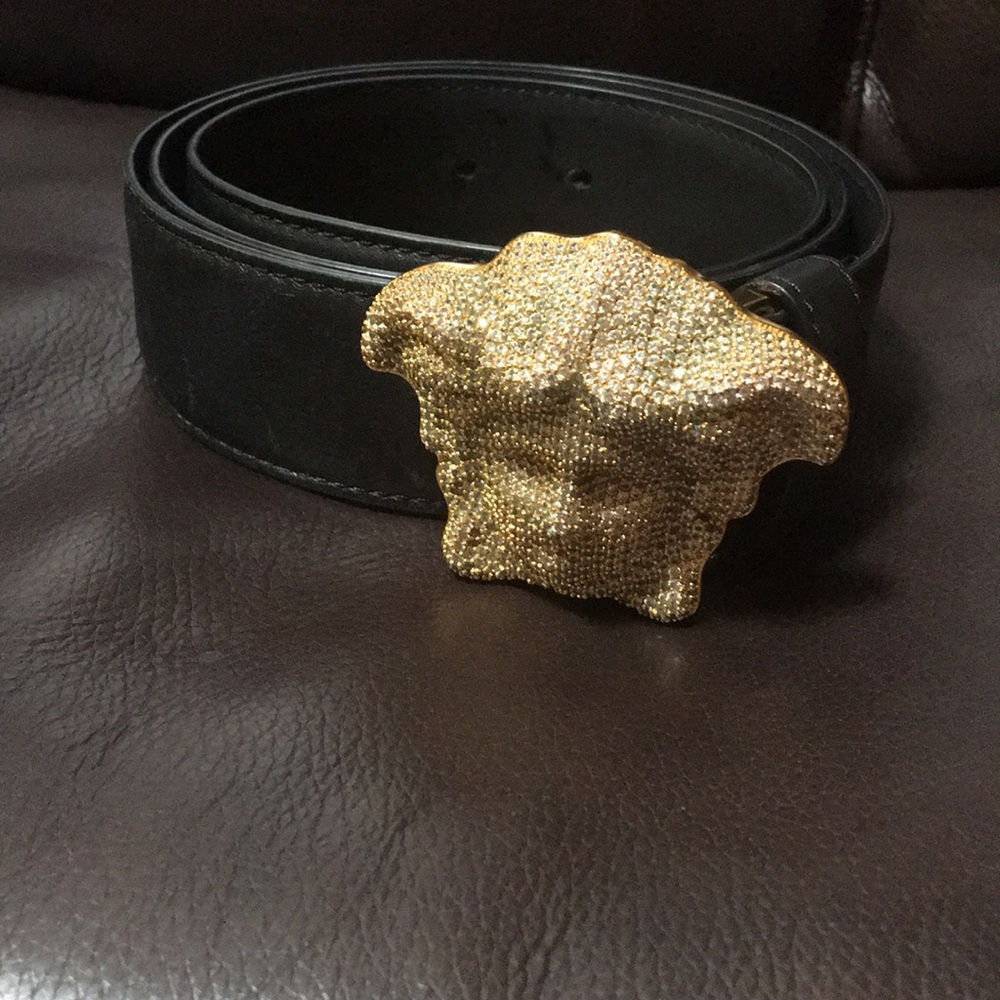 Versace Belt with Swarovski Crystals